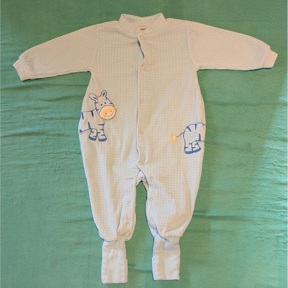 Vintage Footie PJs